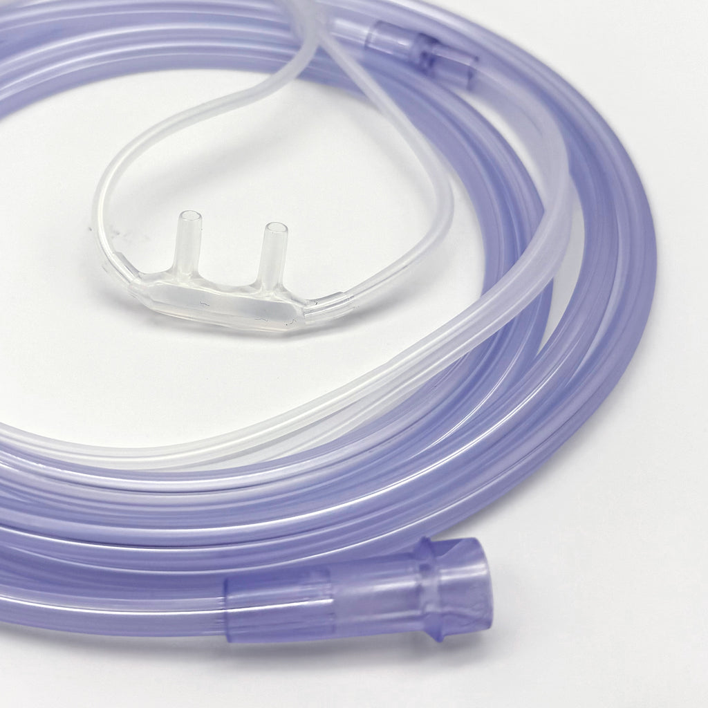 Detailed view of Hudson super soft cannula