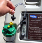 Humidifier Connector Adapter Tubing for Various Oxygen Concentrators - 9 Inch