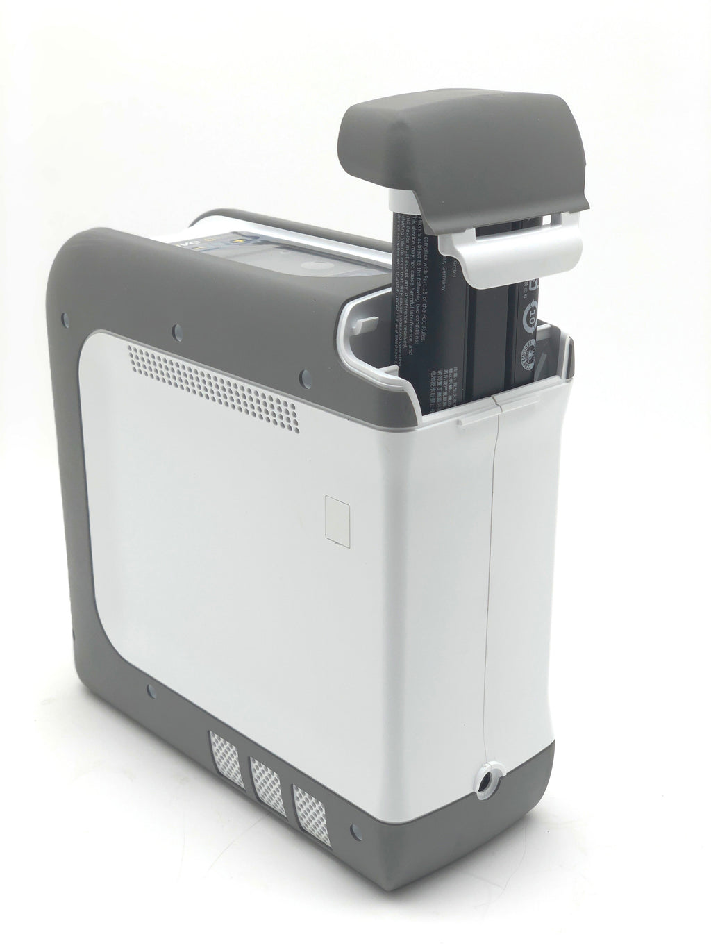 igo2 portable concentrator battery insertion