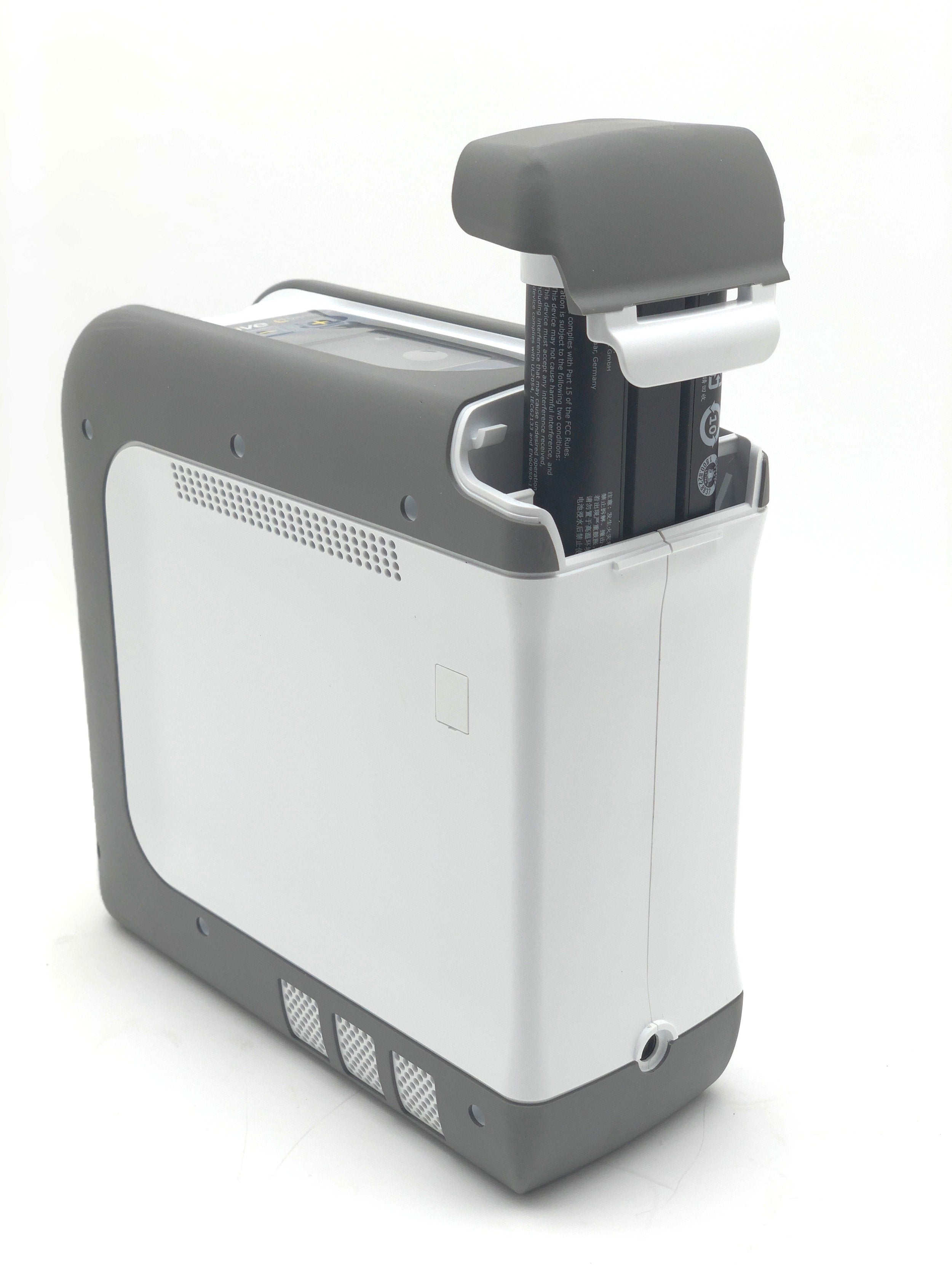 igo2 portable concentrator battery insertion