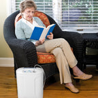 inogen at home oxygen concentrator in the afternoon