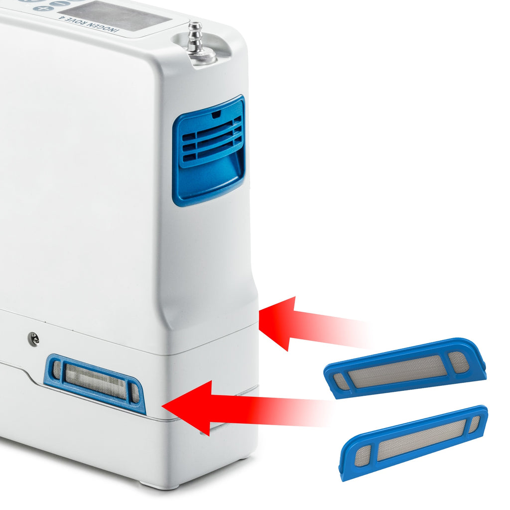 Inogen Rove 3 filter placement 