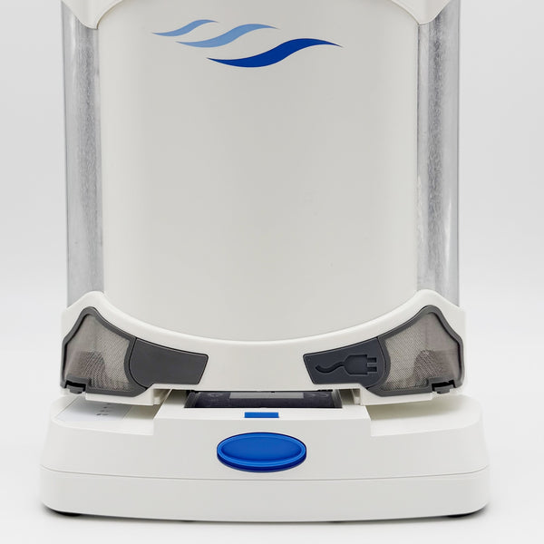 Installing a 8 cell battery on a freestyle comfort portable oxygen concentrator 