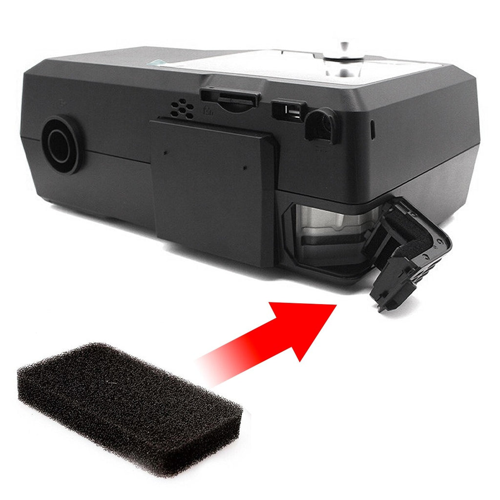 luna series cpap machine foam filter placement