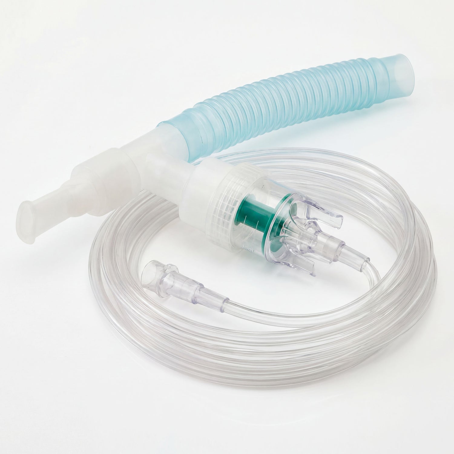 Micro mist nebulizer with tee piece