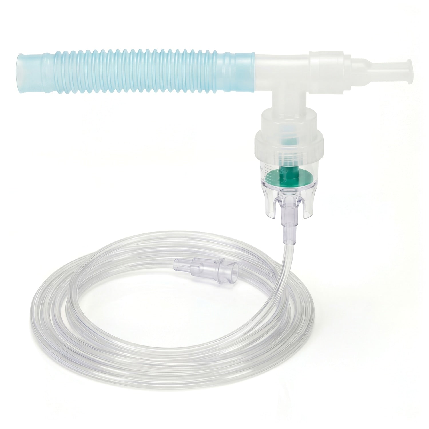 Micro mist nebulizer with tee piece 