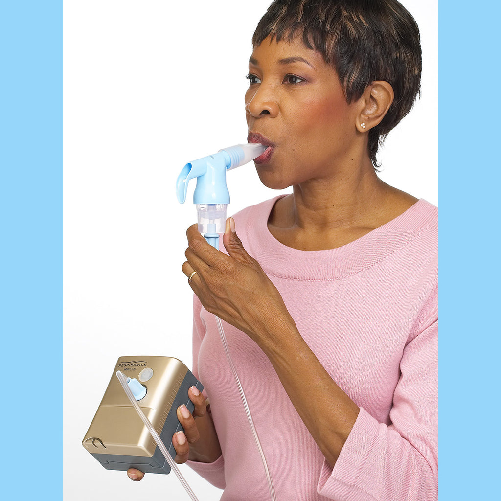 minielite compressor nebulizer in use philips respironics