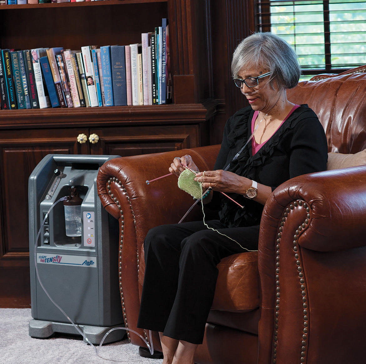 newlife intensity 10 oxygen concentrator at home