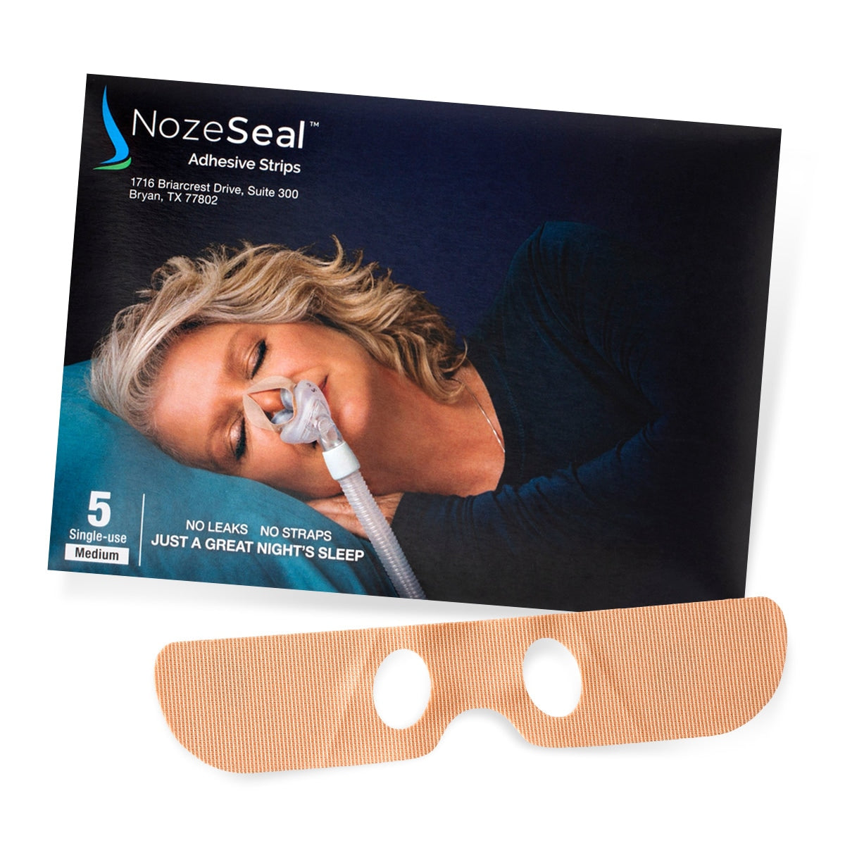 nzsl 5md trl nozeseal adhesive strips trial pack