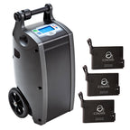 OxLife Independence Portable Oxygen Concentrator Bundle (Continuous Flow & Pulse Dose) (CERTIFIED PRE-OWNED)