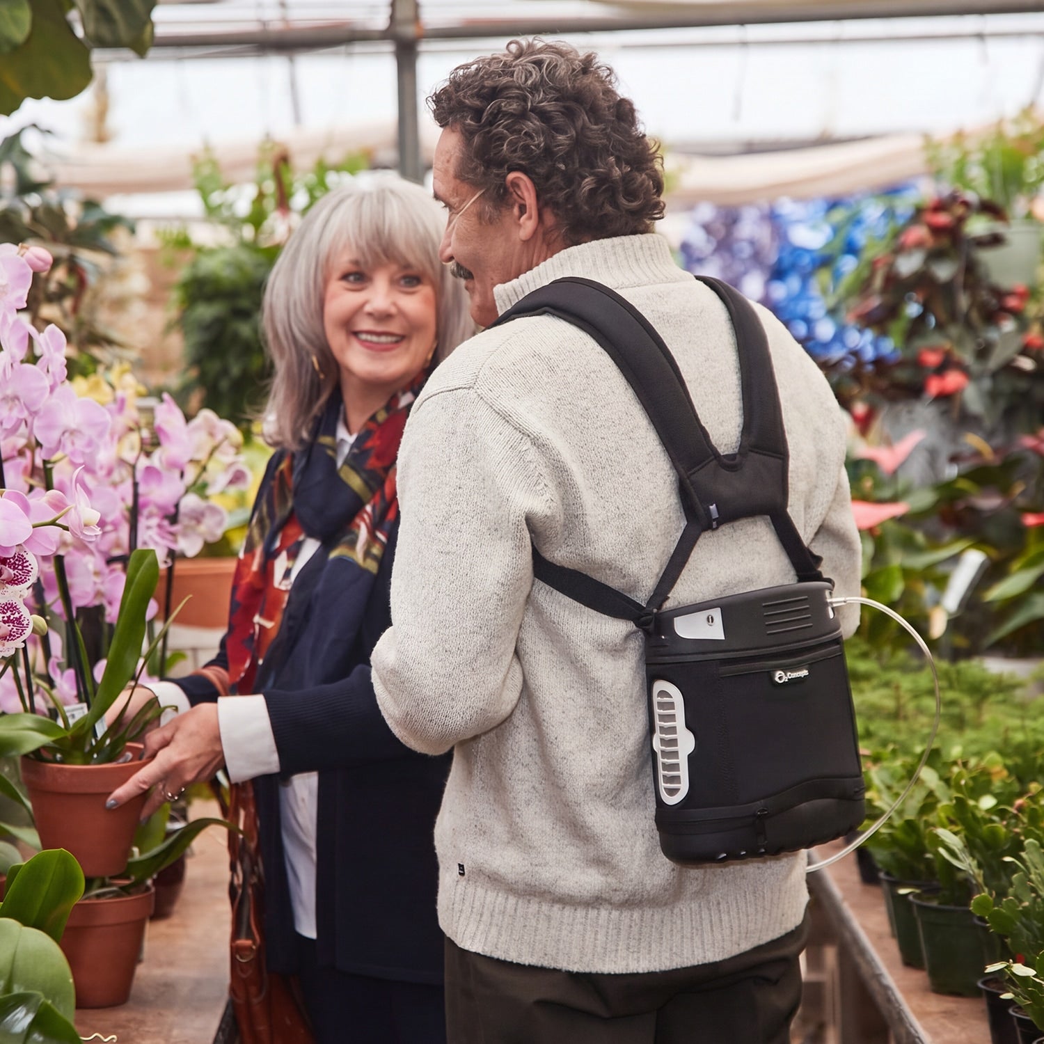 Backpack for OxLife Liberty 2 Portable Oxygen Concentrators