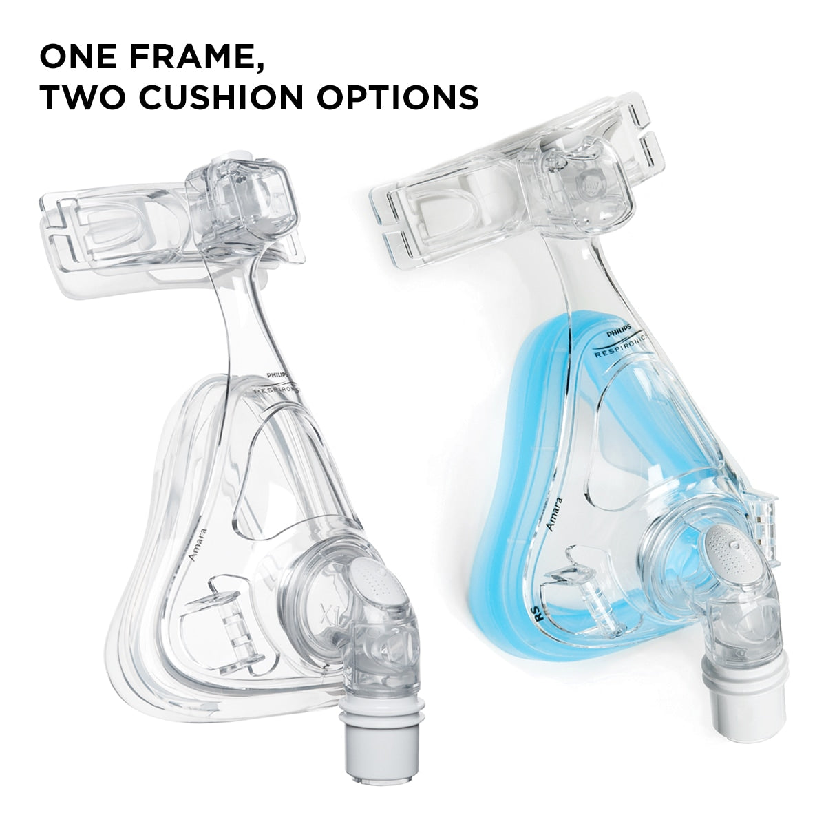 Amara Full Face CPAP Mask with Headgear – DirectHomeMedical