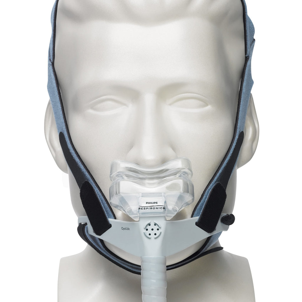 optilife direct seal cpap mask front view
