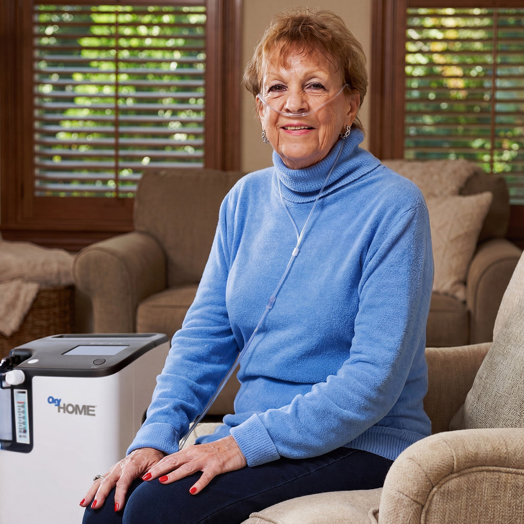 OxyHome Oxygen Concentrator Bundle - 5 LPM