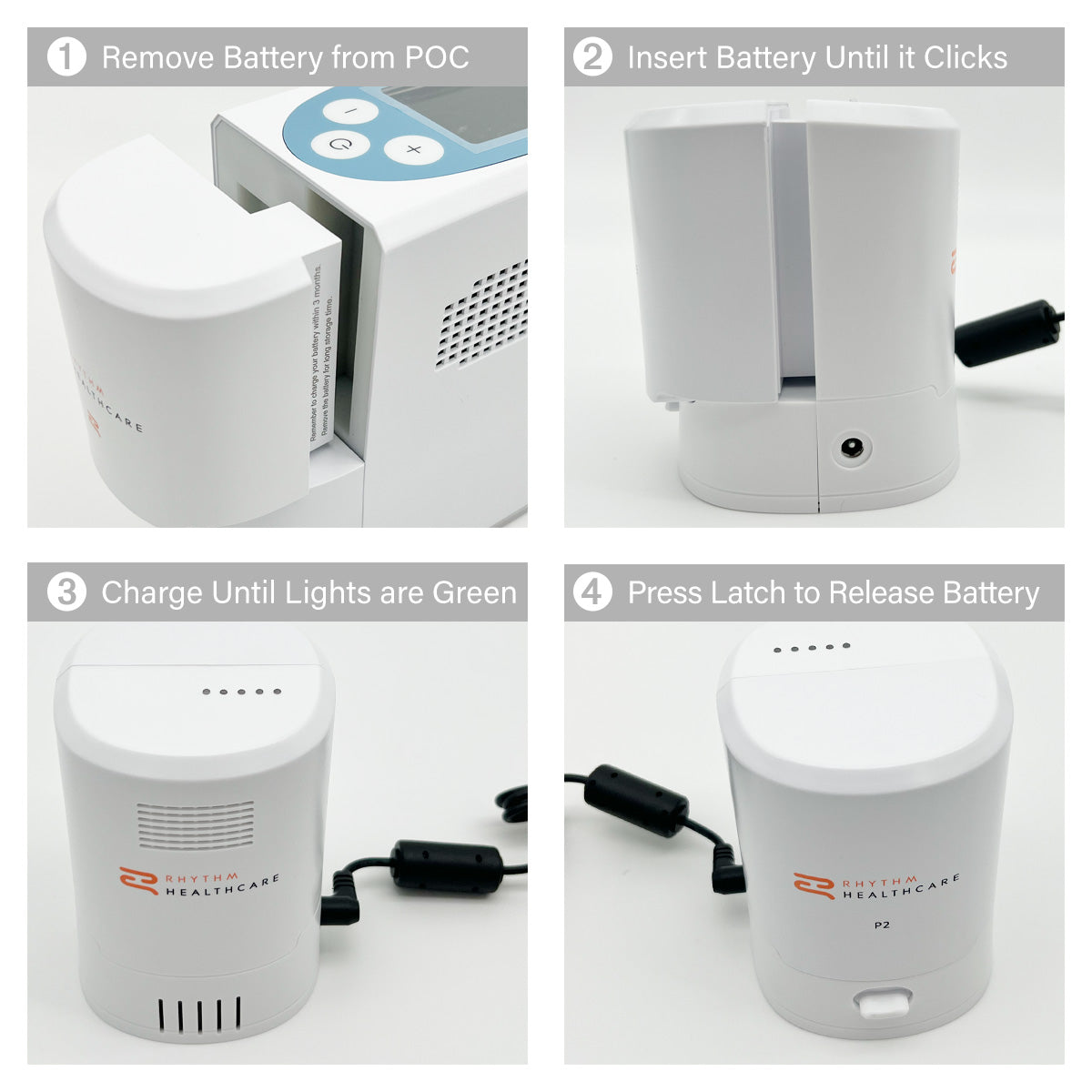 p2 e6 battery charger instructions