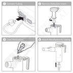 Pari LC Plus Reusable Nebulizer Cup with Wingtip Tubing