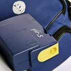 pari trek s aerosol compressor detail view with bag