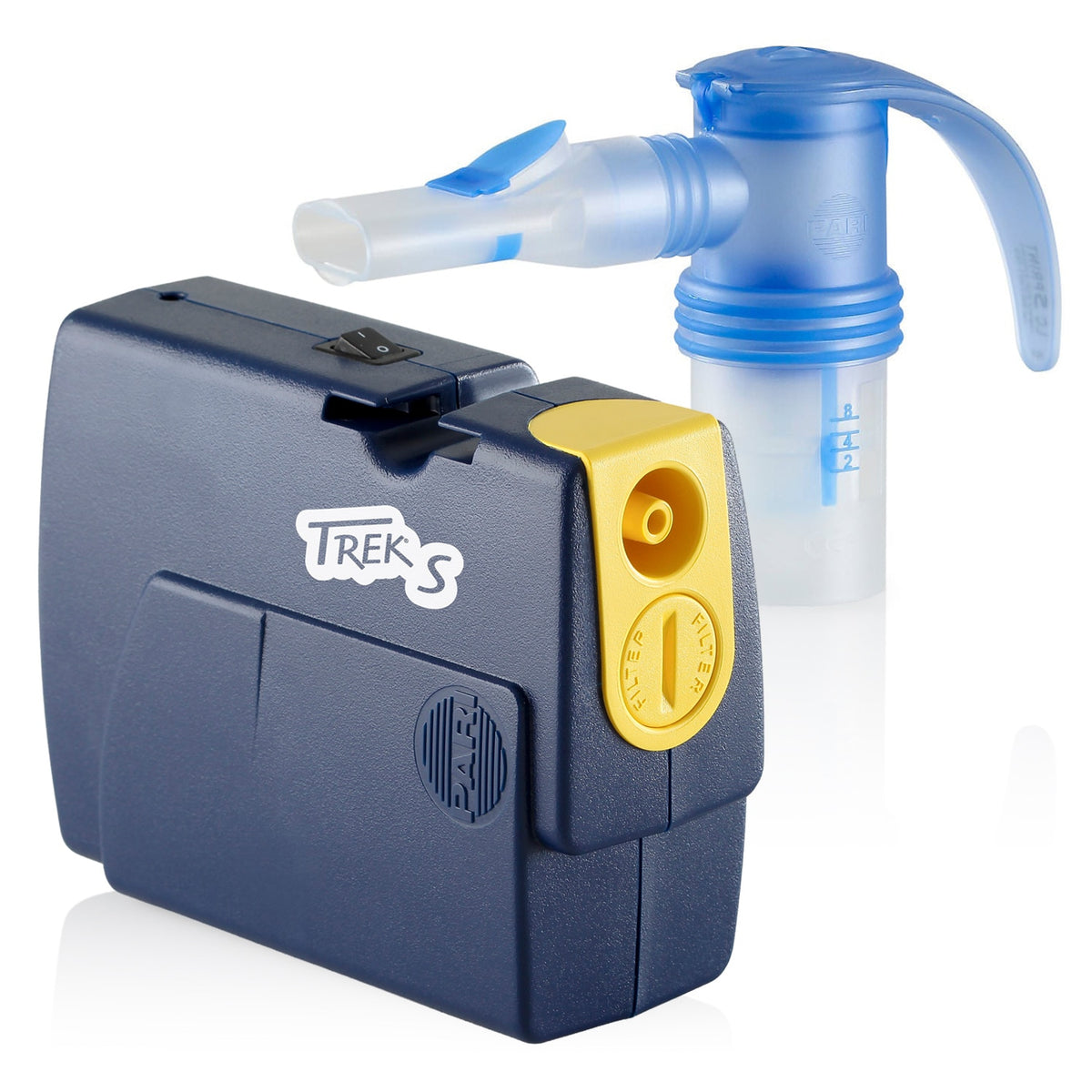 Trek S Portable Compressor Kit with 2 LC Sprint Nebulizers ...