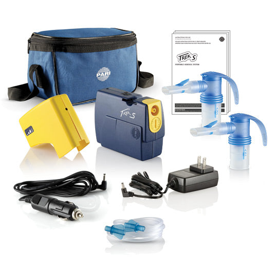 pari trek s portable compressor kit package contents