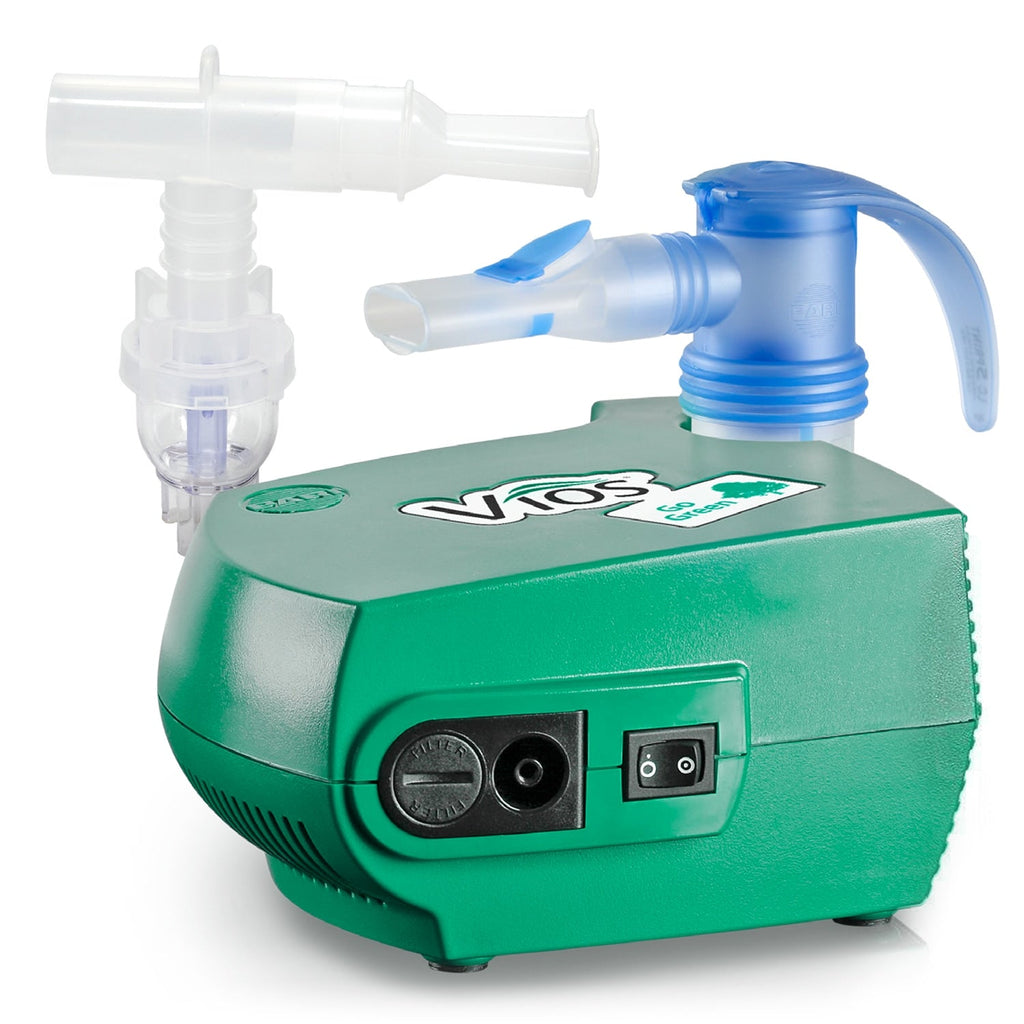 Vios Compressor Kit with Reusable & Disposable Nebulizers