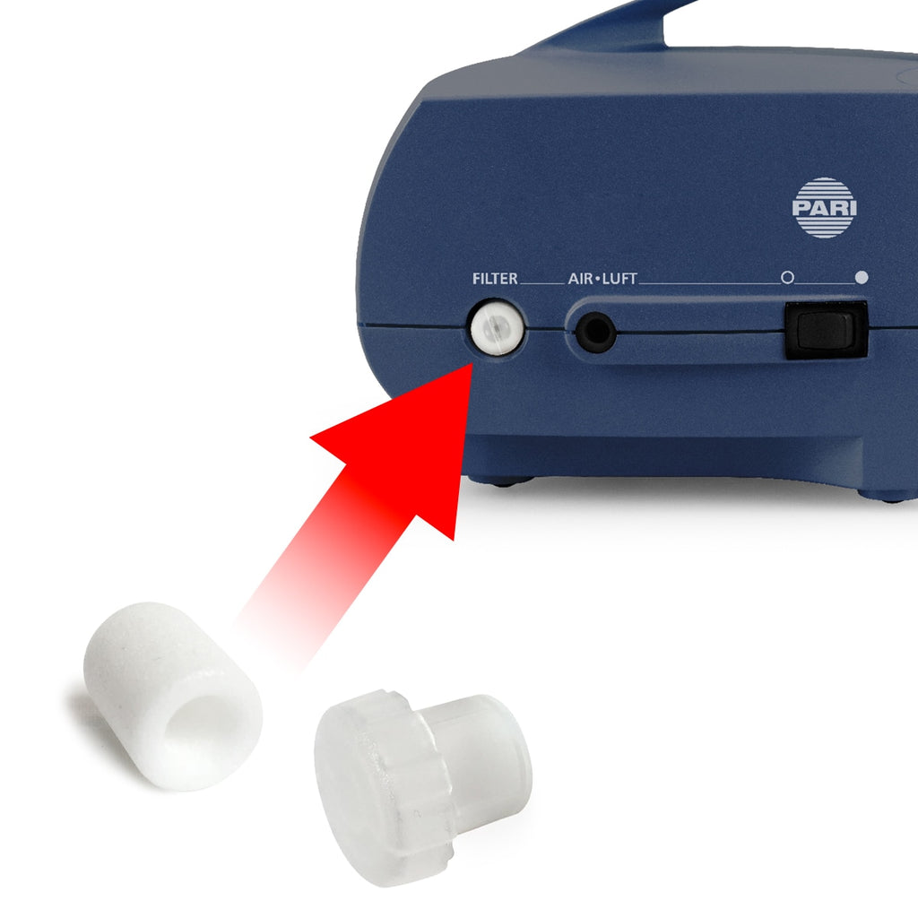 Air Filter (with Remover Tool) for Vios PRO Nebulizer Compressors