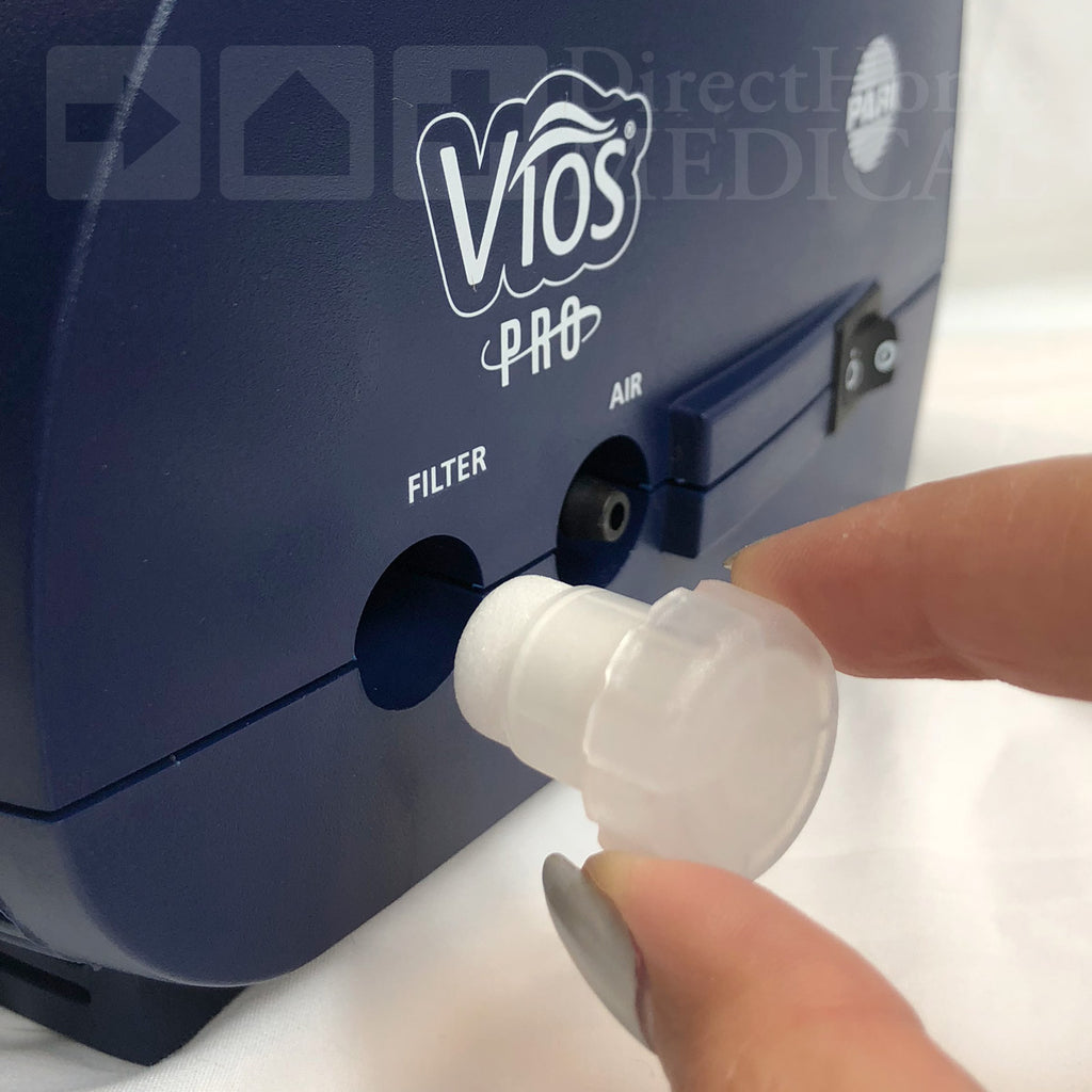 Air Filter (with Remover Tool) for Vios PRO Nebulizer Compressors