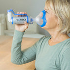 Woman using a Vortex VHC in a home setting