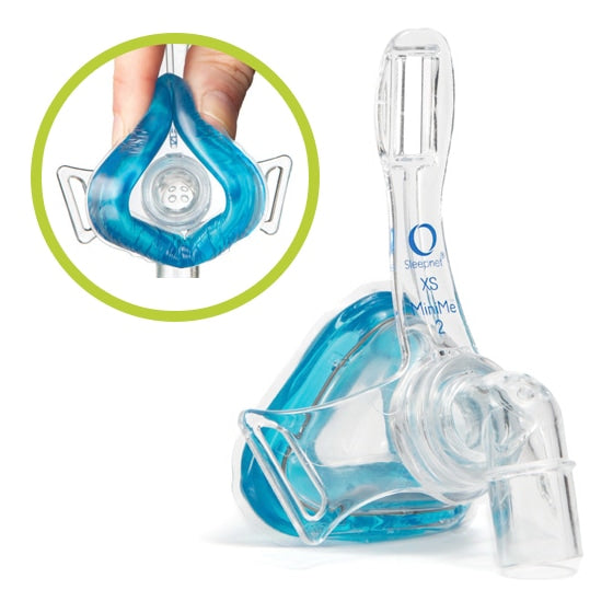 MiniMe 2 Pediatric Gel Nasal CPAP Mask with Headgear