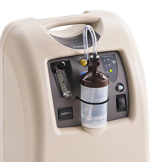 perfect o2 oxygen concentrator with humidifier bottle