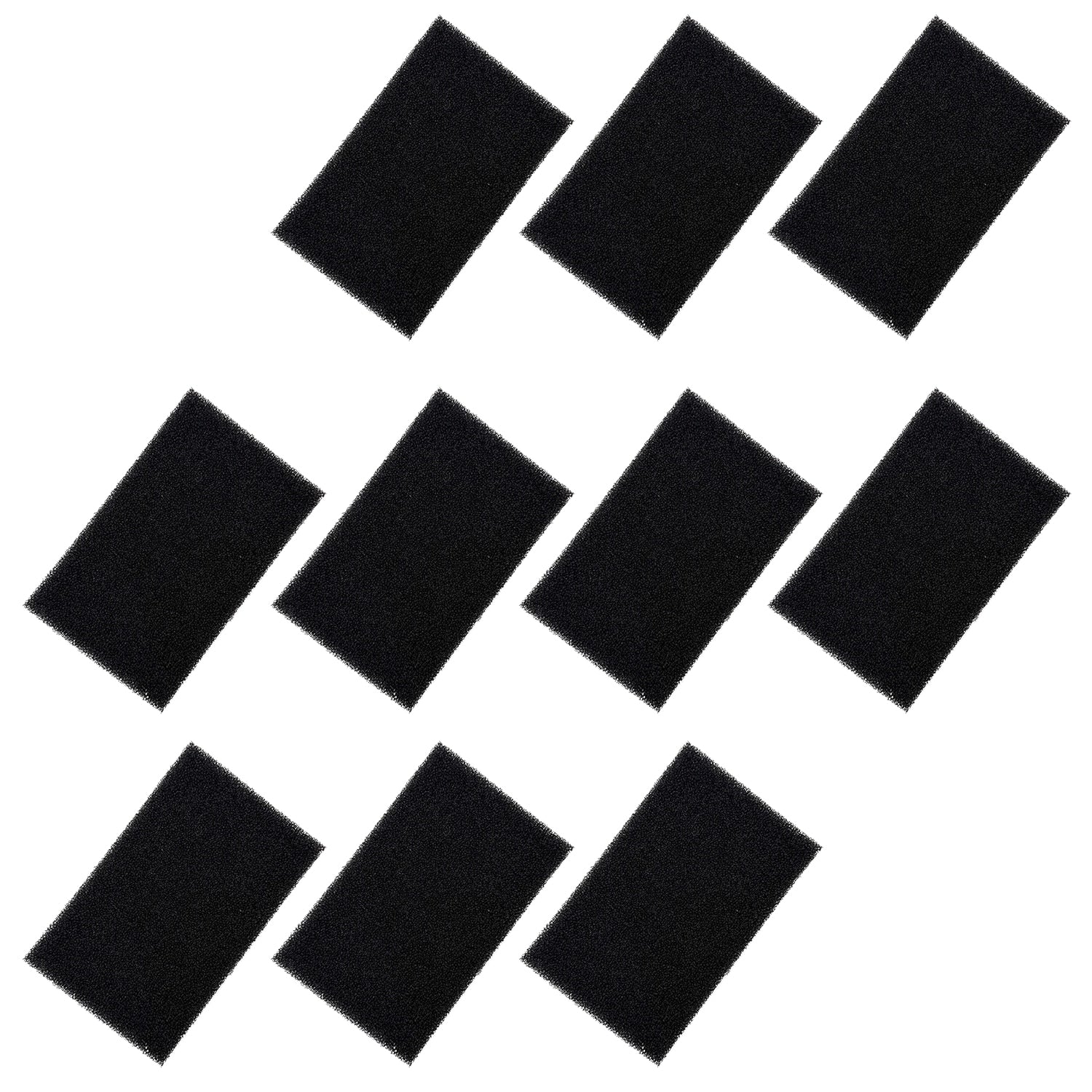Grid of black rectangular filters on a white background