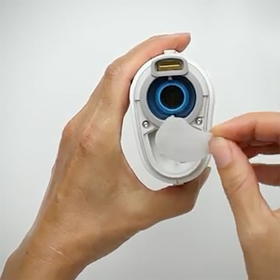 replacing an airmini cpap filter