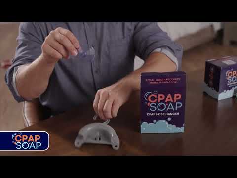 Video on how to use the CPAP Hose Hanger from CPAP Soap 
