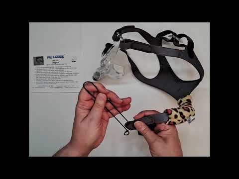 Pad A Cheek Fleece CPAP Mask Headgear Strap Wraps - 1 Pair