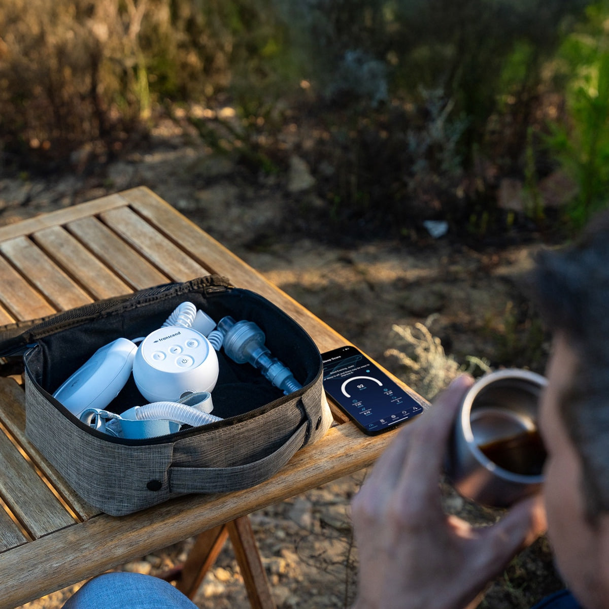 Great Days Start with a Good Sleep - Transcend Micro Auto-CPAP
