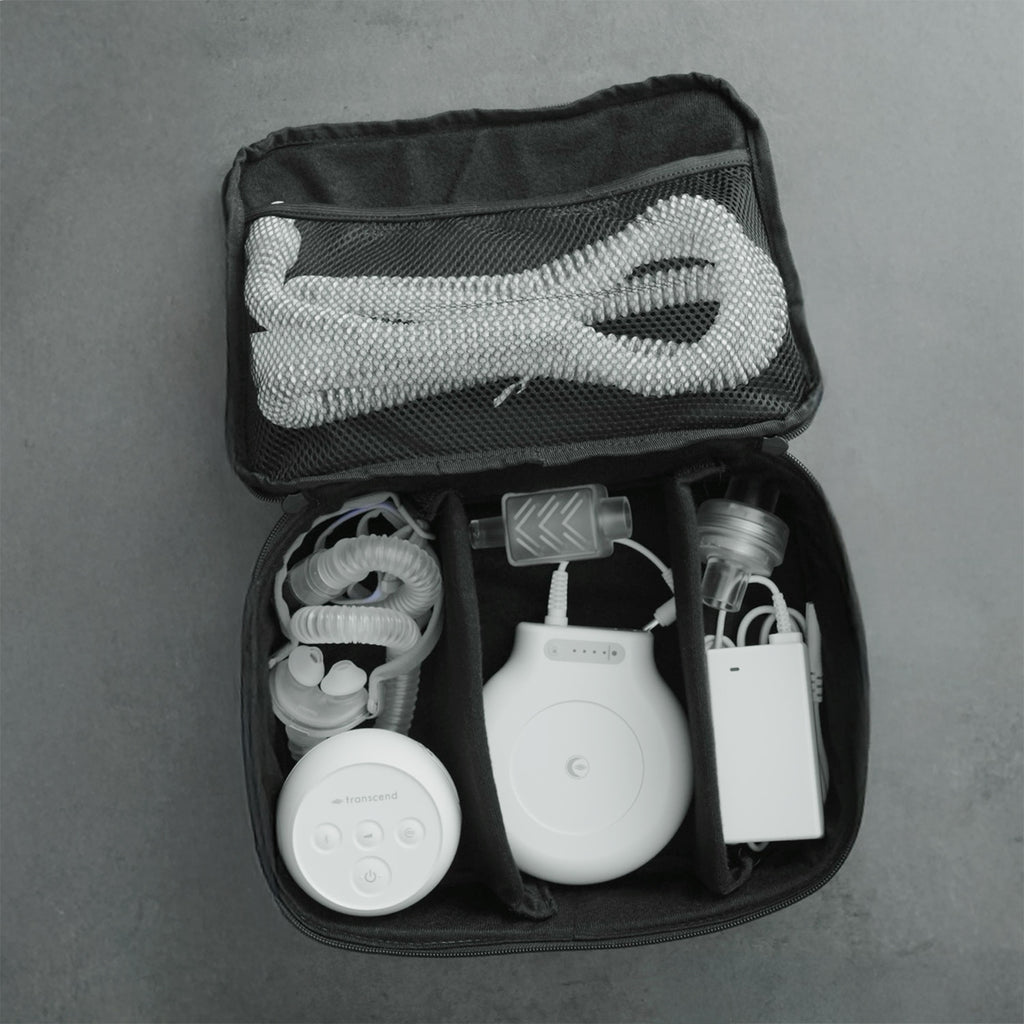 Sleep Machine Backpack SleepPak Padded Travel Bag for Transcend Micro Series CPAP Machines ...