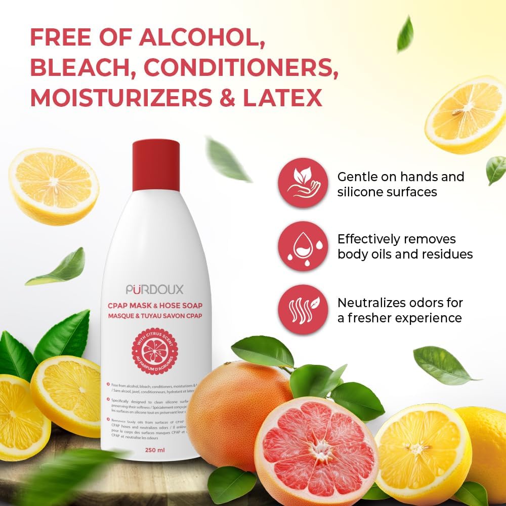 Purdoux CPAP Mask & Tube Cleansing Soap