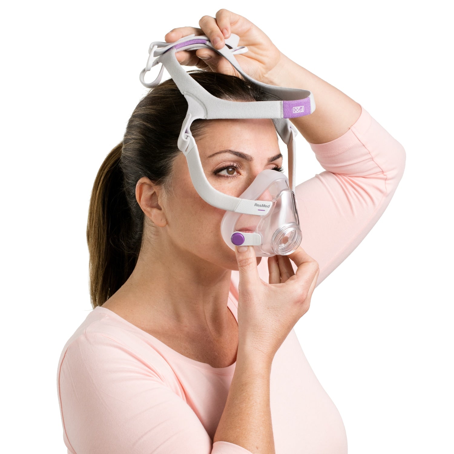 AirFit F20 Full Face CPAP Mask with Headgear