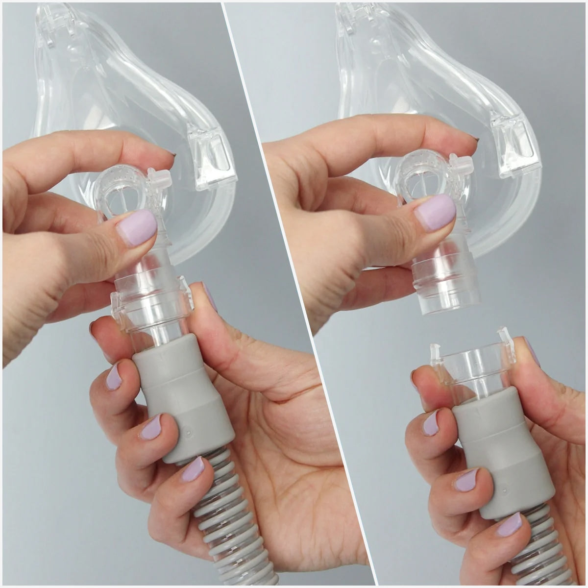 Quick Release Swivel Connector for CPAP & BiPAP