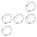 5 pack react oxygen nasal cannulas with tubing 