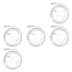 5 pack react oxygen nasal cannulas with tubing 