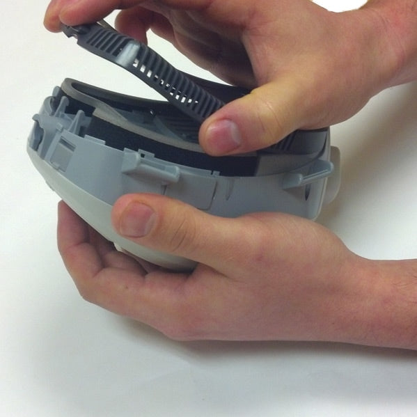 replacing transcend cpap air inlet filter setp 1