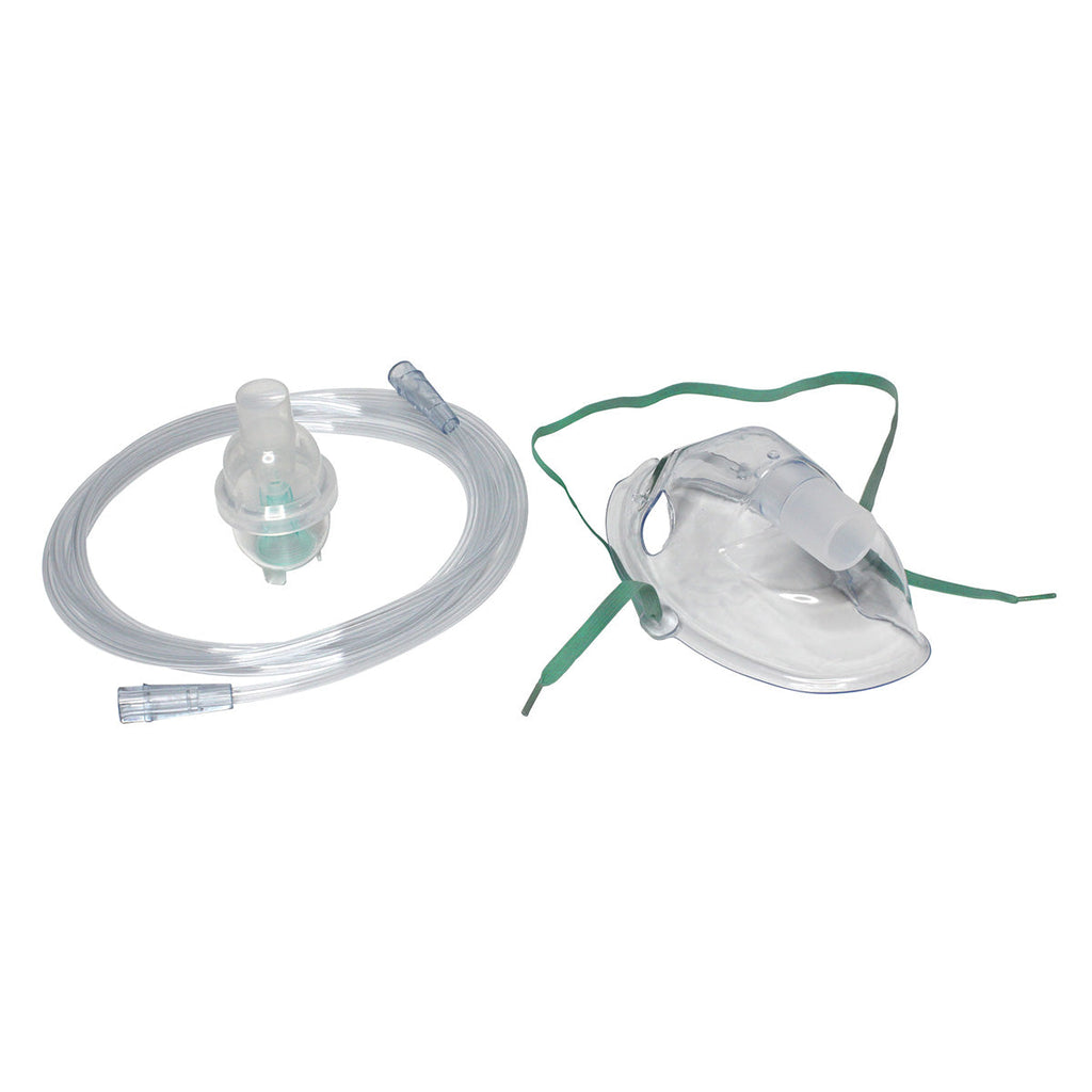 Sunset Disposable Nebulizer Kit with Adult Mask & Tubing