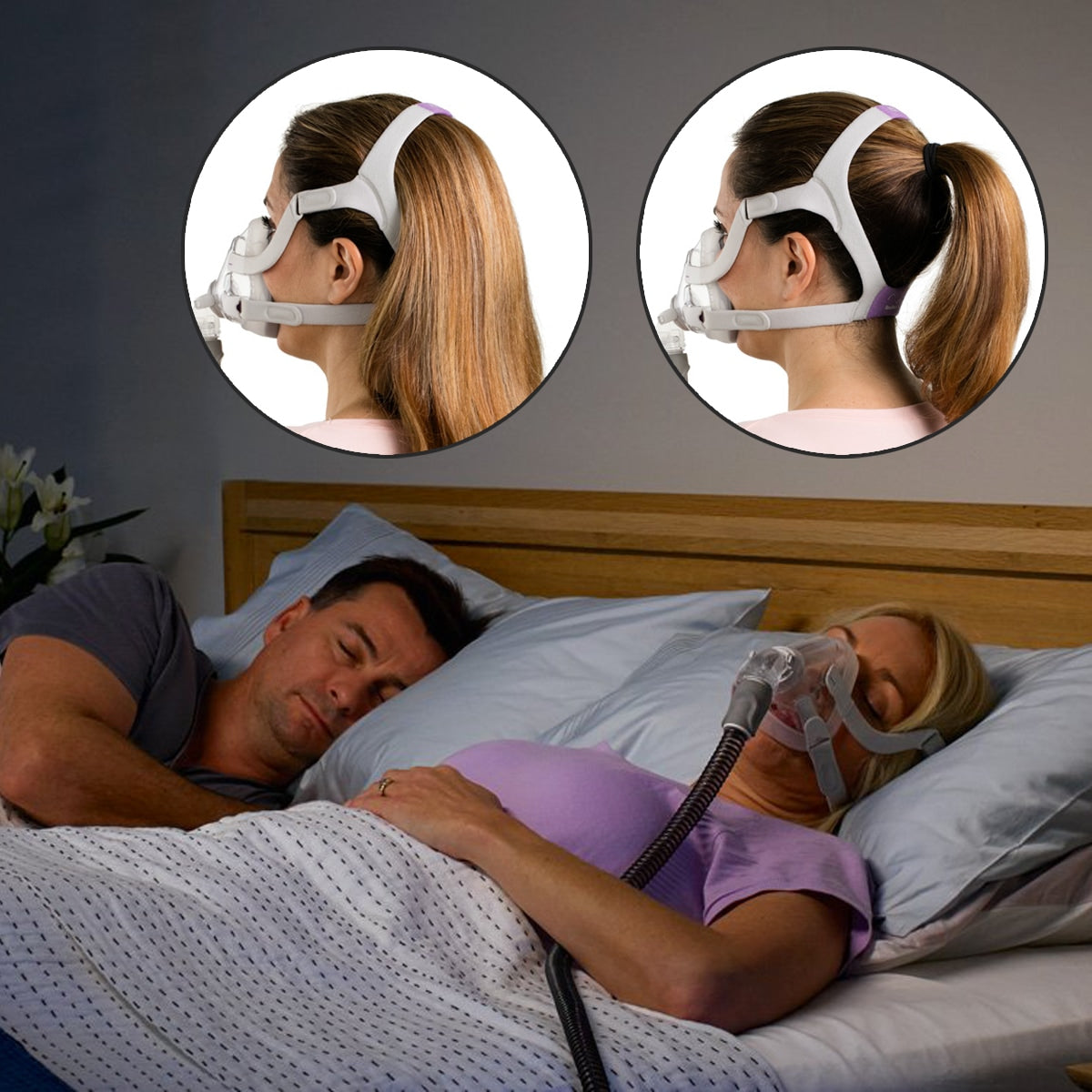 AirFit F20 Full Face CPAP Mask with Headgear – DirectHomeMedical