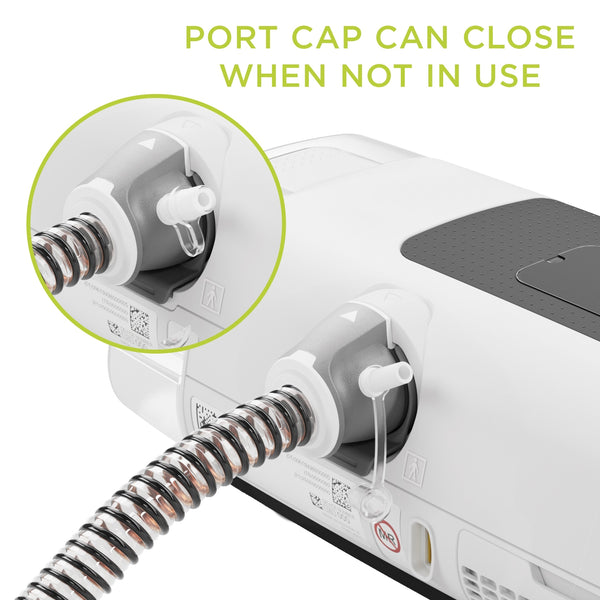 resmed climatelineair 11 oxy heated tubing port cap instruction