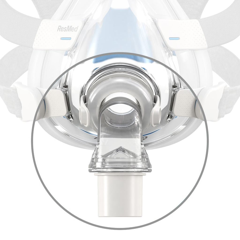 QuietAir Diffuser Elbow for AirFit F30, AirFit F20 & AirTouch F20 Series CPAP Masks