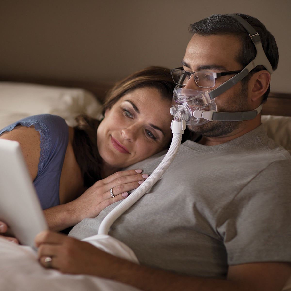 Amara View Full Face CPAP Mask with Headgear – DirectHomeMedical