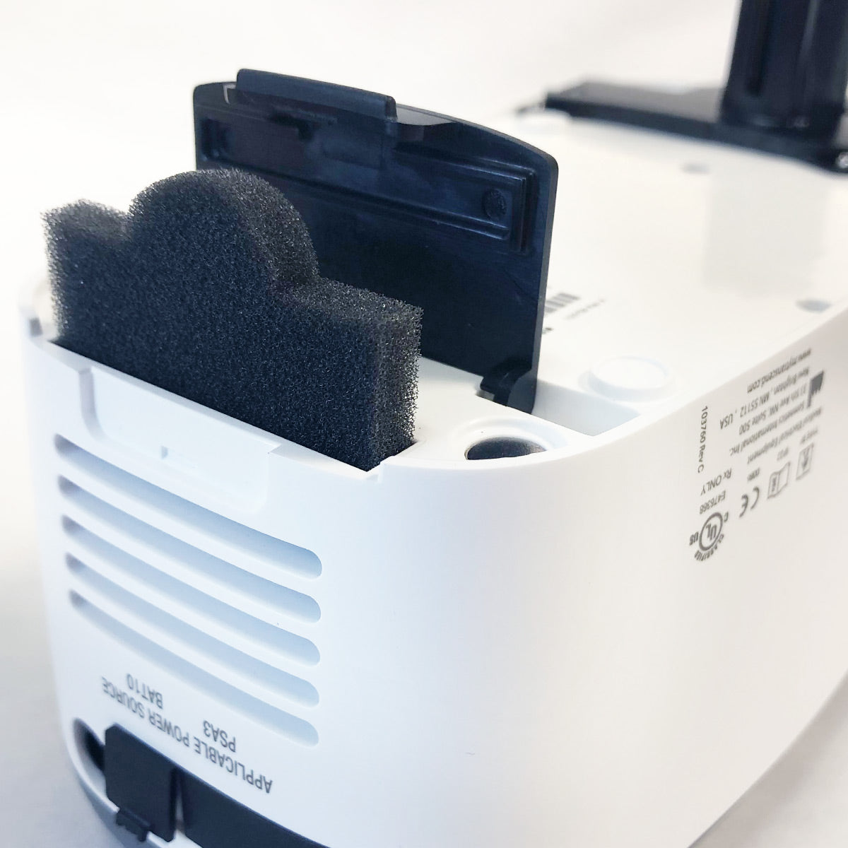 transcend 365 cpap filter placement