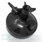 salter 6 psi bubble humidifier bottle top detail