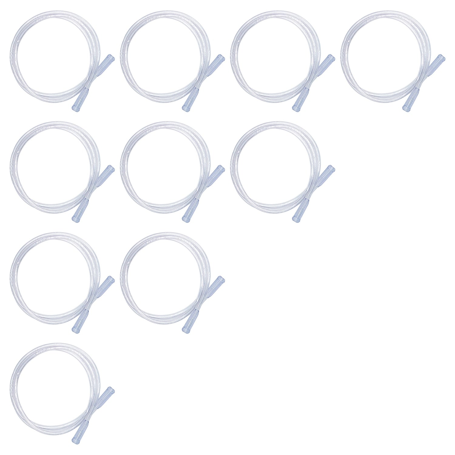 10 pack of Airlife 3 Channel Crush Resistant Oxygen Tubing 