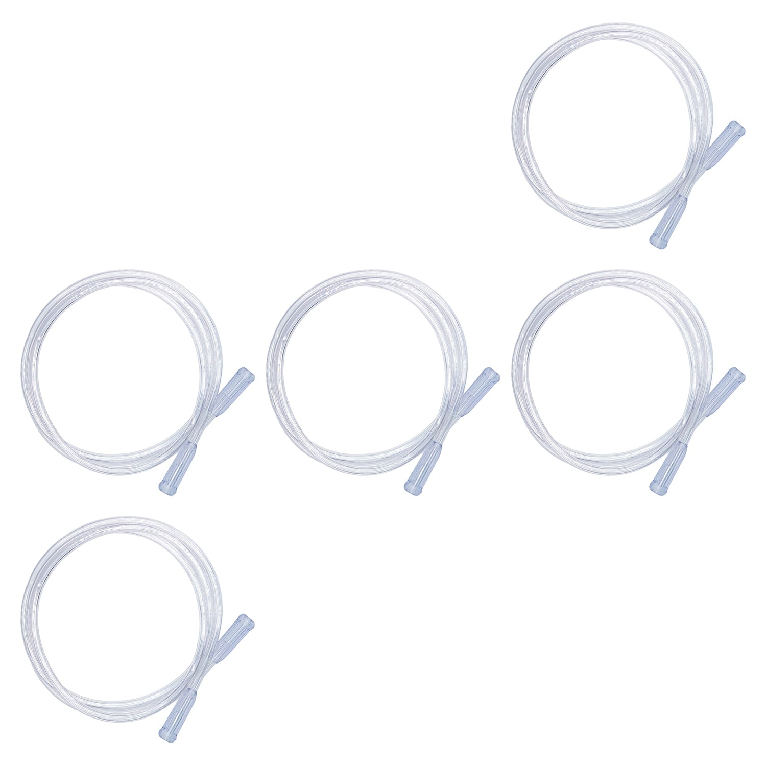 5 pack of Airlife 3 Channel Crush Resistant Oxygen Tubing 